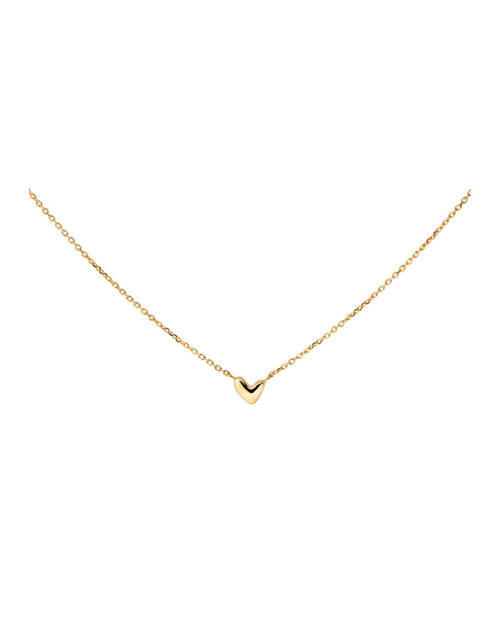 Gold Heart 14k Gold Necklace
