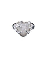 Eight of Wands Silver Ring w. Pearl
