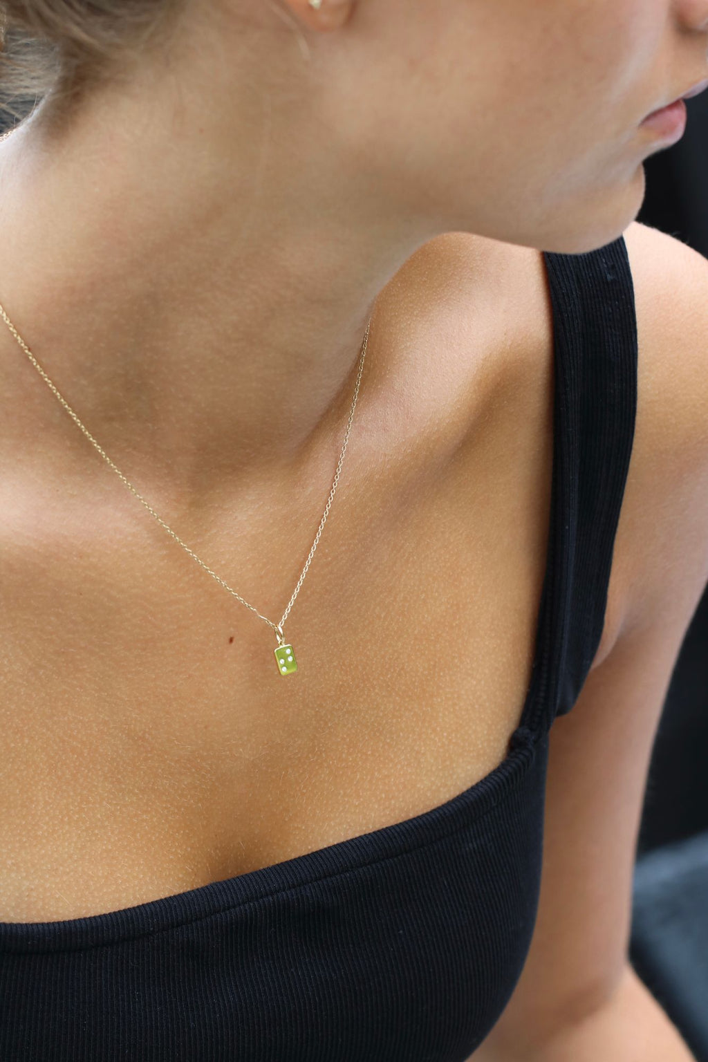 My Secret T 18K Gold Pendant w. Diamonds