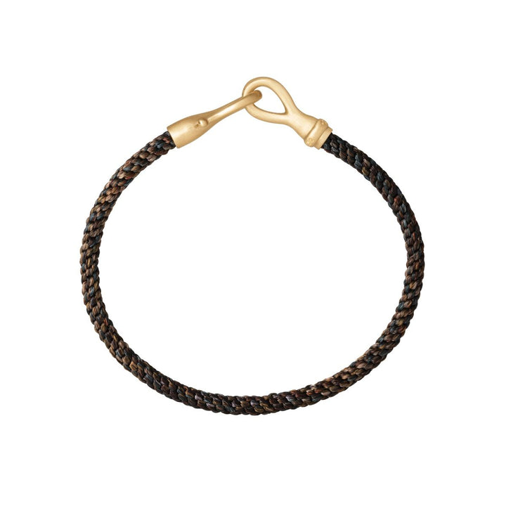 Maroon Theme Life Armband für Herren 18K vergoldet
