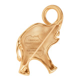 Elephant 18K Guld Broche m. Diamant