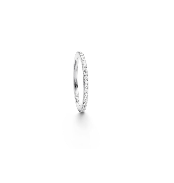 Love Bands Ring aus 18K Weißgold I Diamanten