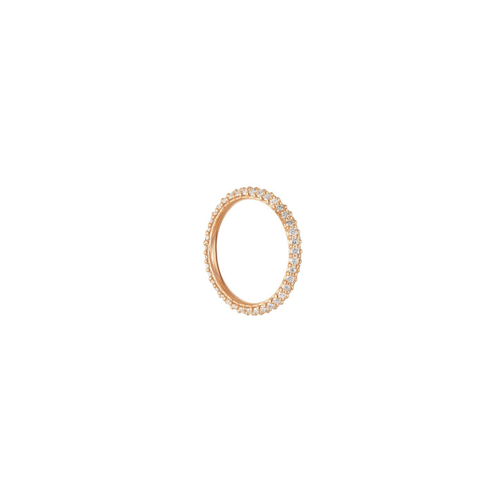 Big Nature 18K Gold Earring-pendant w. Diamonds