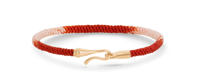 Emotions Life Armband I 18K vergoldet I Rot