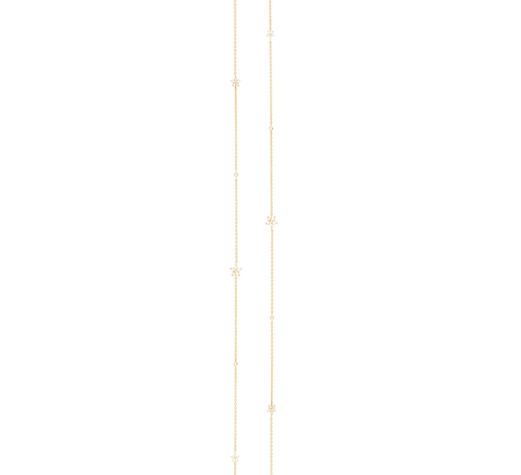Shooting Stars Goldkette aus 18K I Diamanten