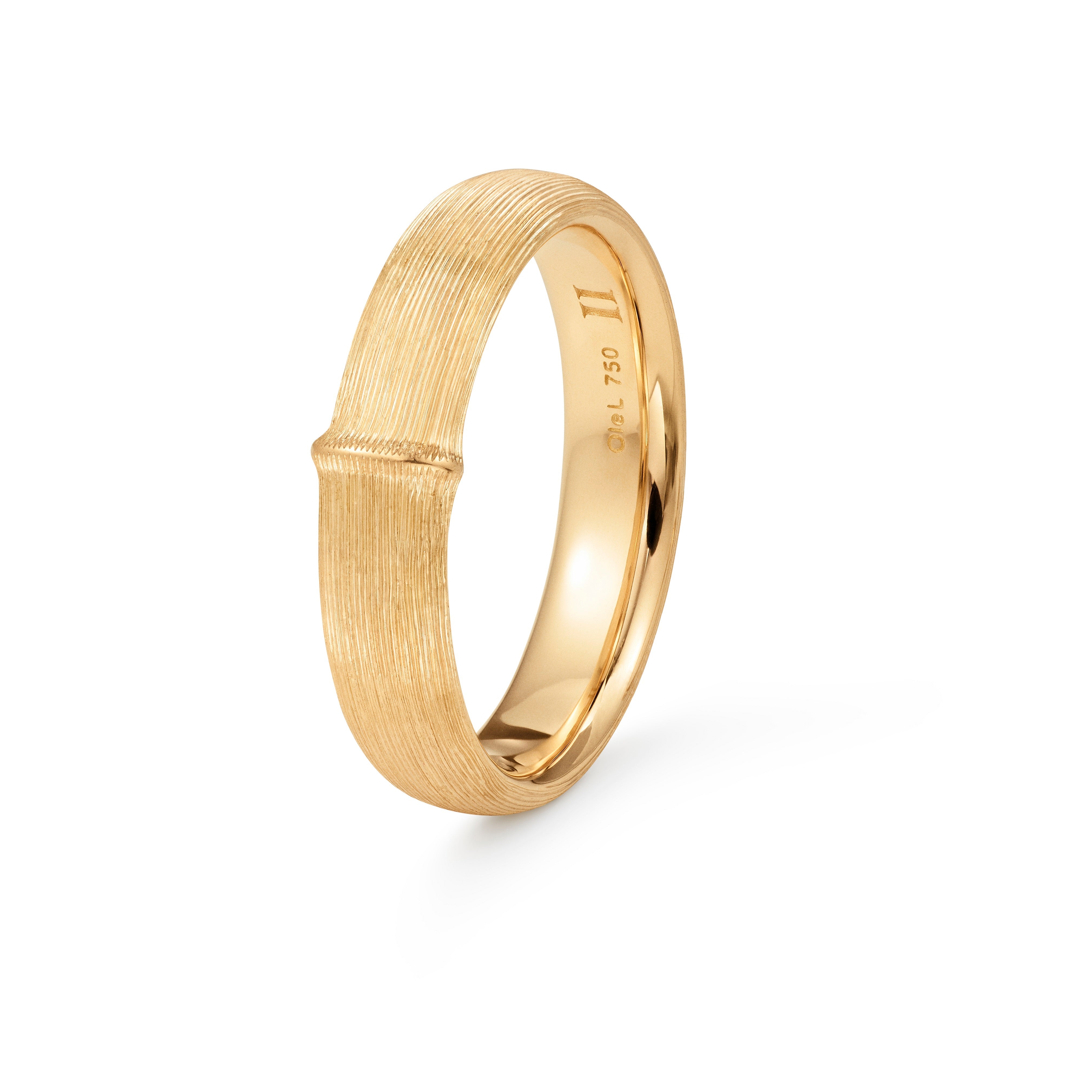 Stor Nature Mænd 18K Guld Ring