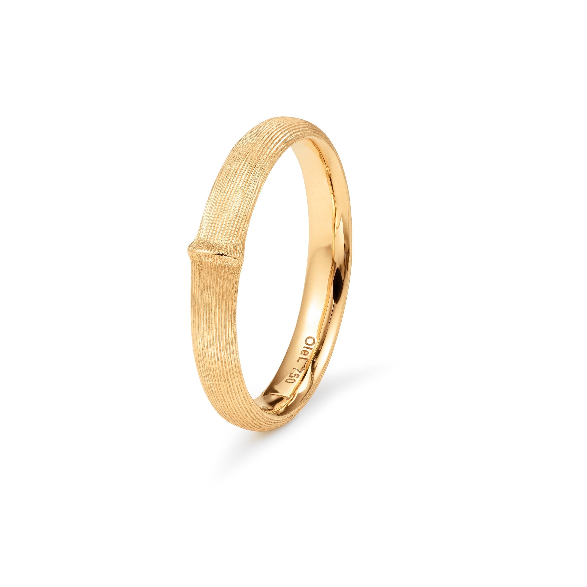 Lille Nature Mænd 18K Guld Ring