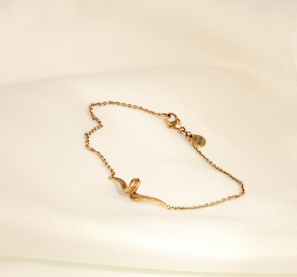 Unda 14K Gold Bracelet