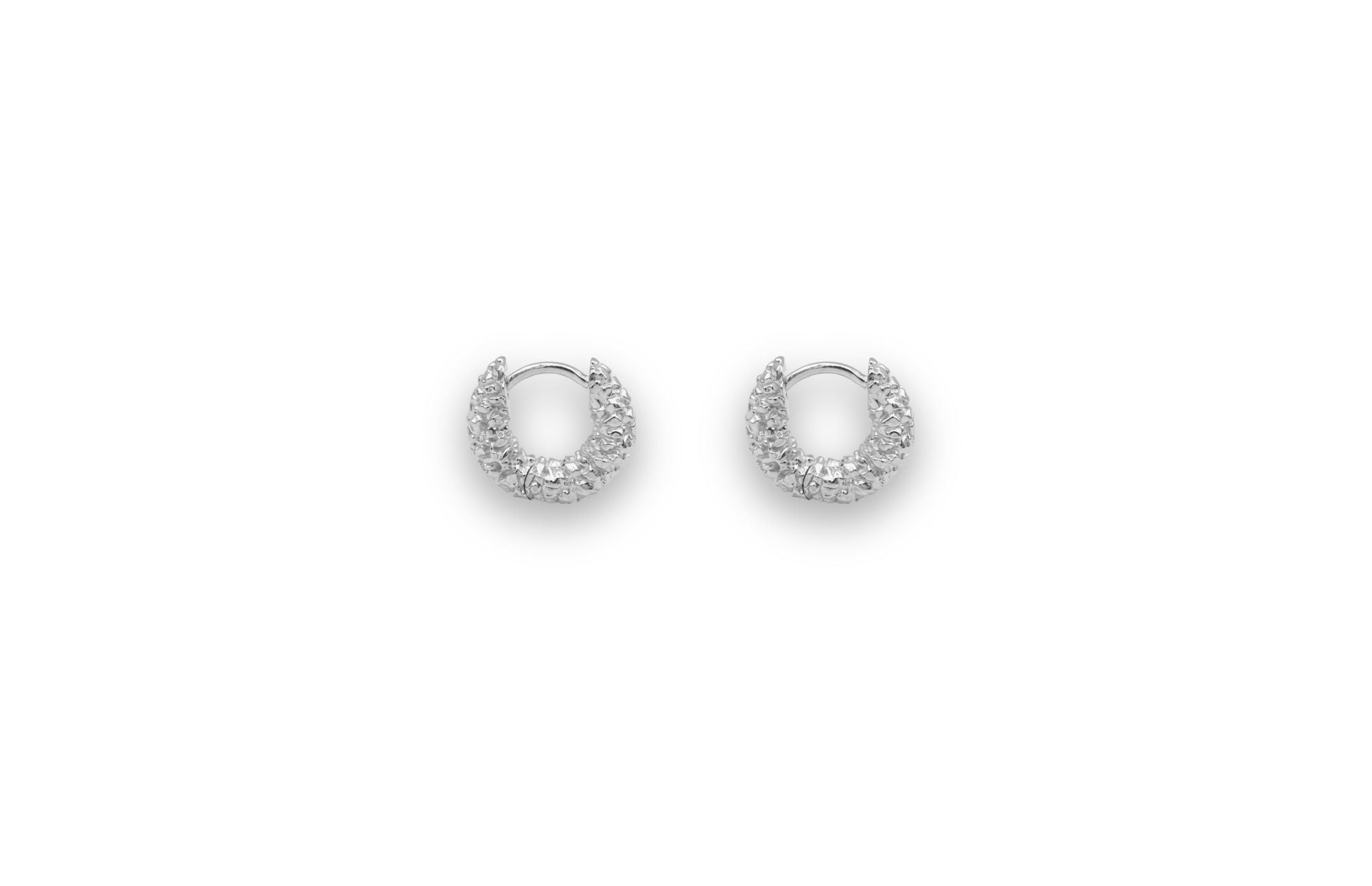 IX Zoe Silver Hoop