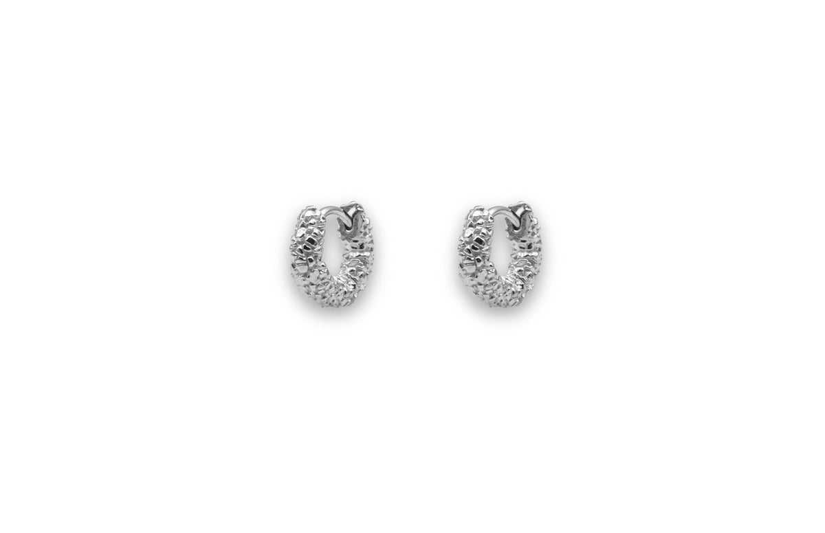 IX Zoe Silver Hoop