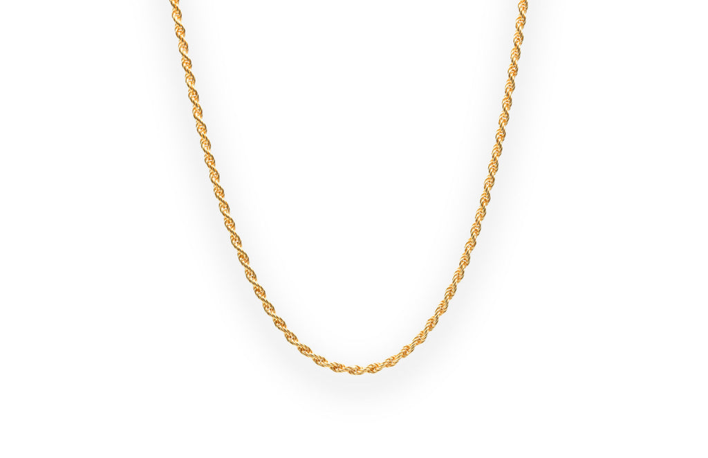 IX Sam 22k Gold Plated Chain