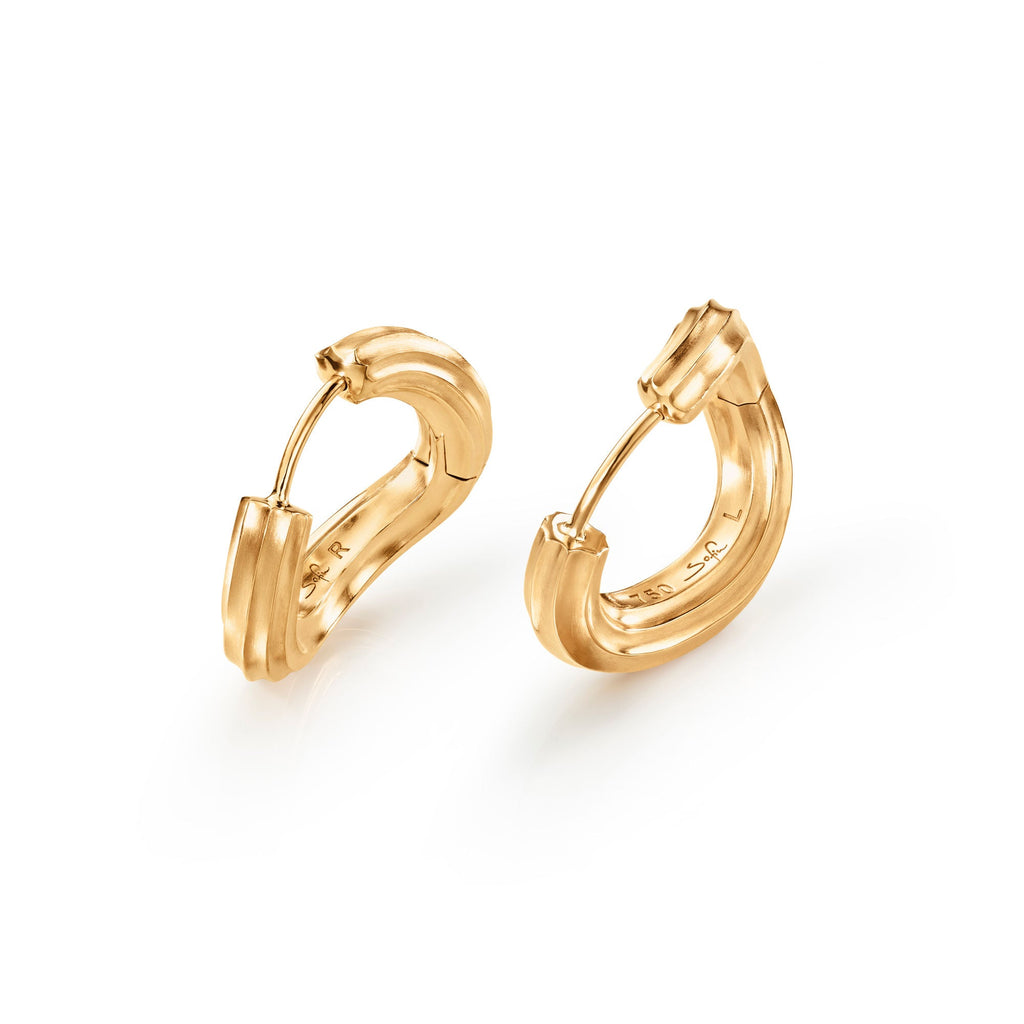 Unter dem Meer kleine 18k Gold Reifen
