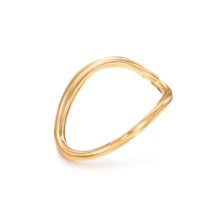 Unter dem Meer 18k Gold Armreifen