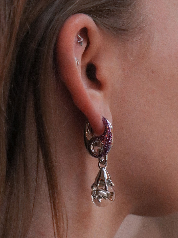 Marina Silver Earring