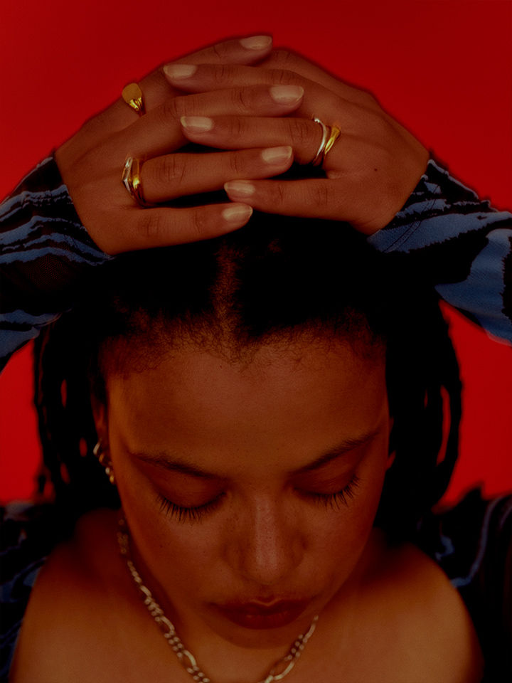 Vayu Gold Plated Ring Stack