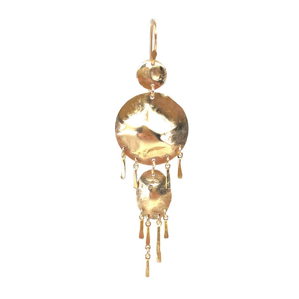 Fry 14K Gold Plated Earring