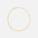 Liebe Mini 18k Gold & Rosegold Halskette