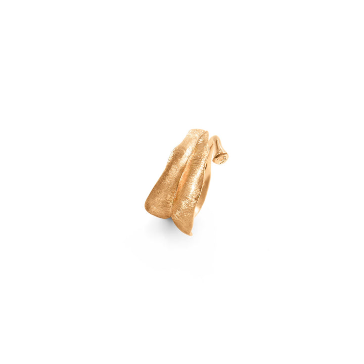 Medium Leaves 18K Gold Ring