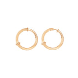 Large Nature 18K Gold Hoops