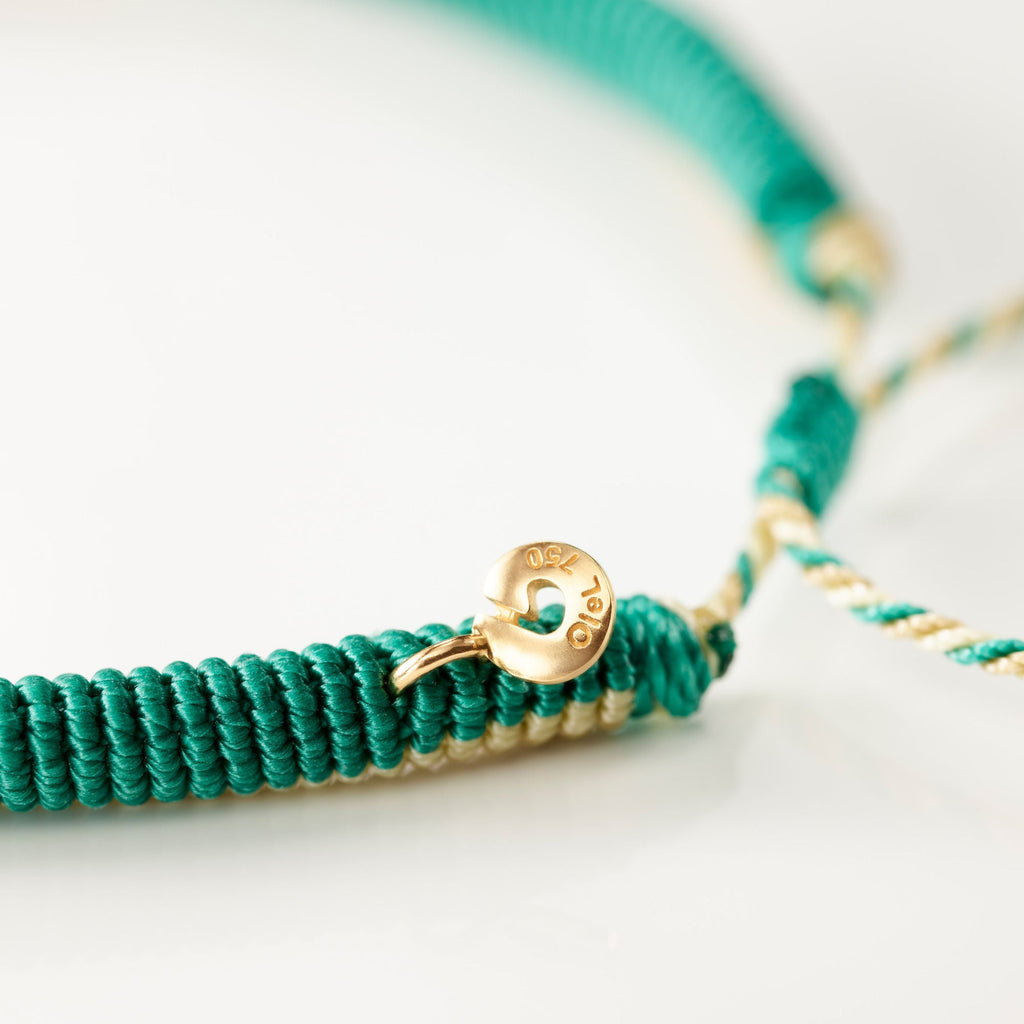 Life Laguna Green & Yellow 18K Gold Bracelet