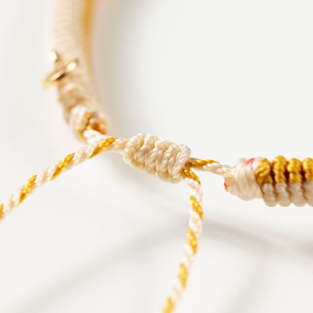 Life Honey Yellow & Orange 18K Gold Bracelet