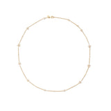 Shooting Stars Collier 18K Gold Necklace w. 0.81ct Diamonds