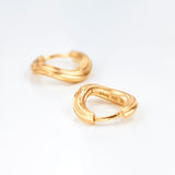Under The Sea Mini 18K Gold Hoops