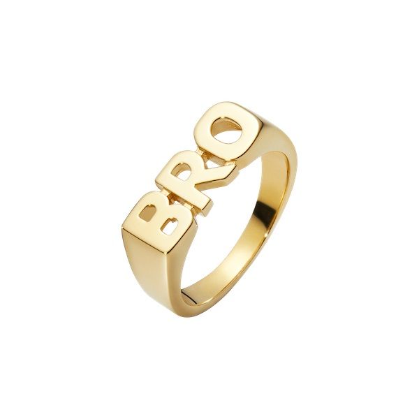 Bro Gold Plated Ring