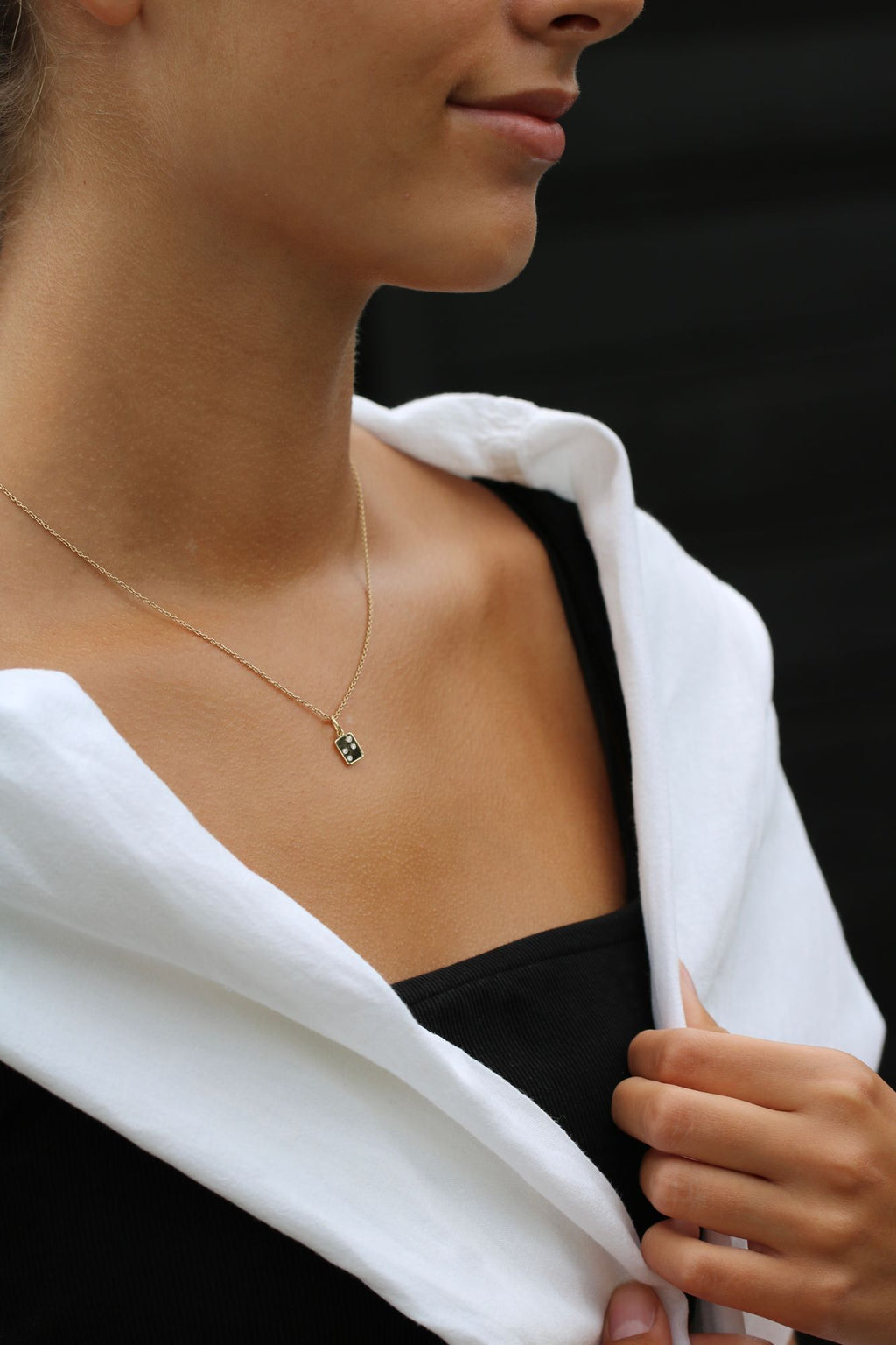 My Secret O 18K Guld Vedhæng m. Diamanter