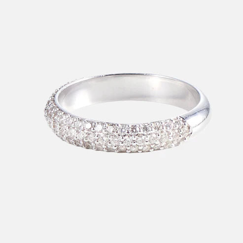 Aria 14K Gold Ring w. Diamonds