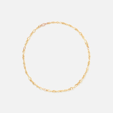 Ole Lynggaard Love Mini 18K Gold Rosegold Necklace – The