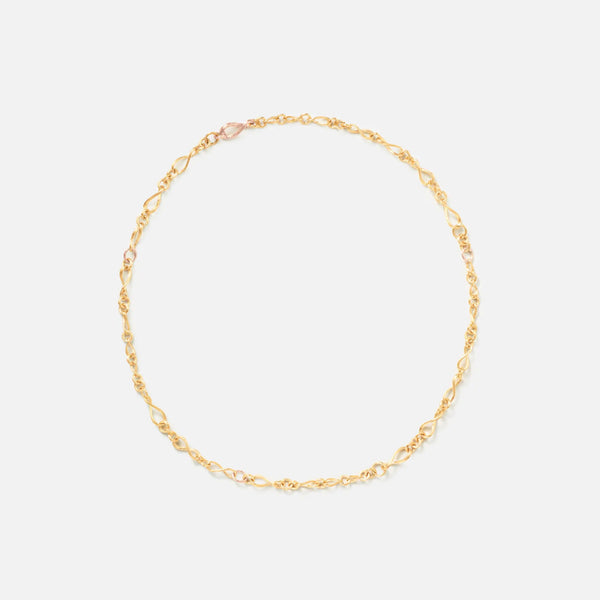 Love Mini 18k Guld & Rosaguld Halskæde