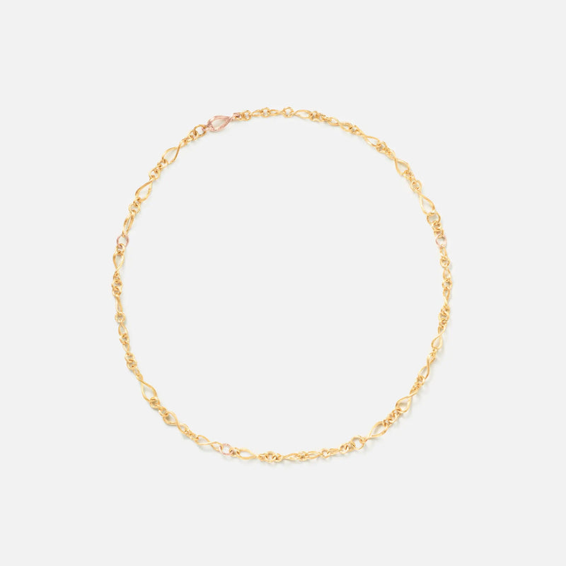 Love Mini 18k Guld & Rosaguld Halskæde