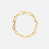 Love Mini 18K Gold & Rosegold Bracelet