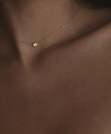 Alexa Fine Jewelry | Dot 18K Rosegold Necklace w. Diamond