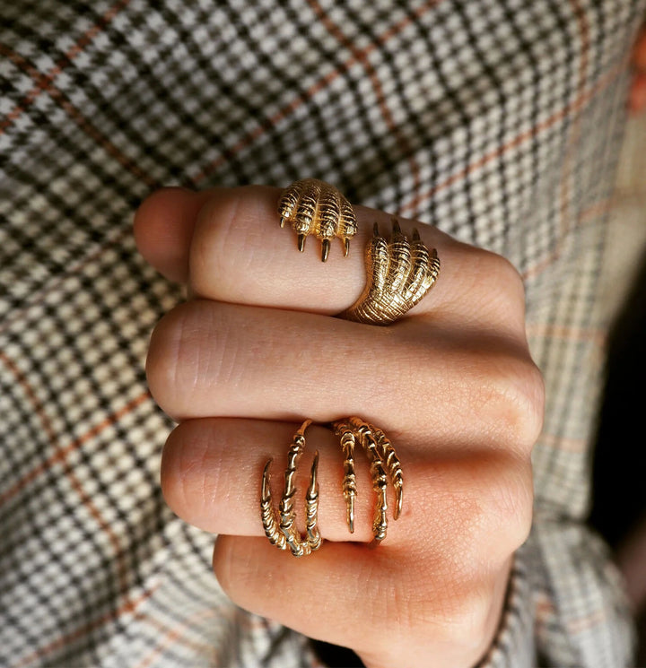 Paw Gold Plated Ring