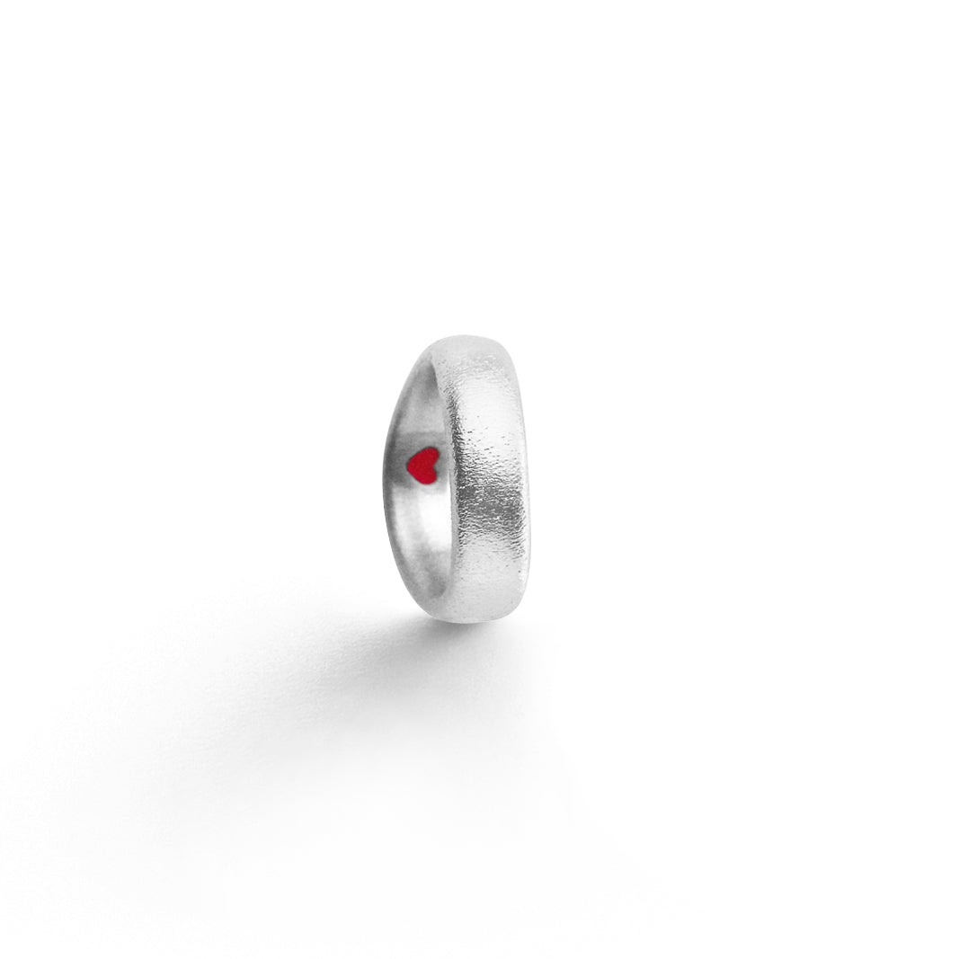 Love 6 18K Whitegold Ring