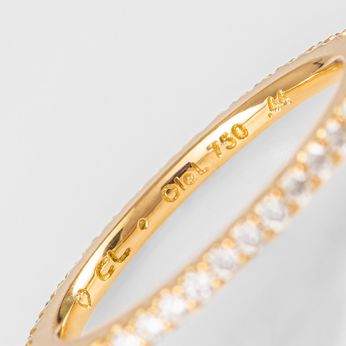Love Bands 18K Guld Ring m. Diamanter