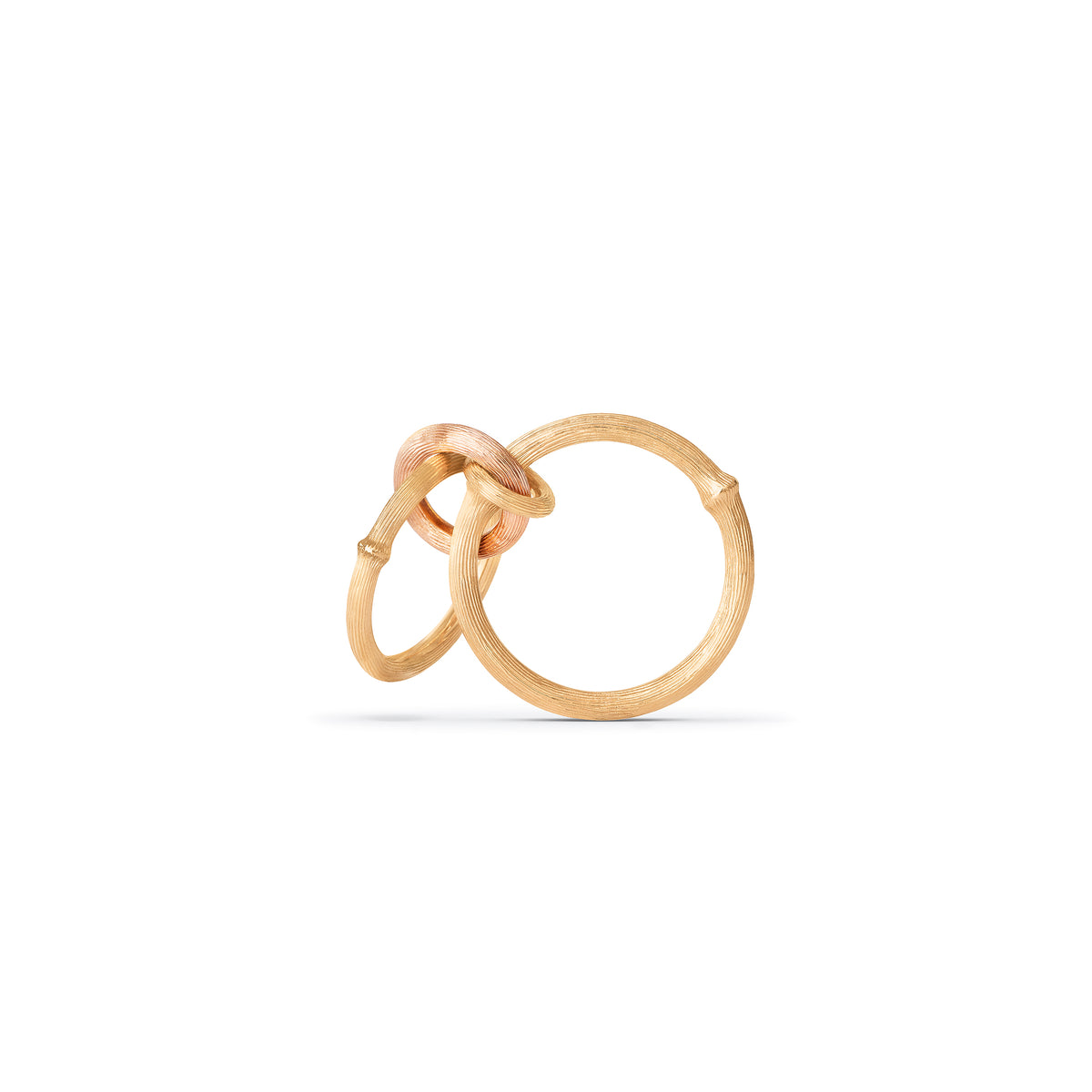 Nature Ring aus 18K Gold & Rosegold