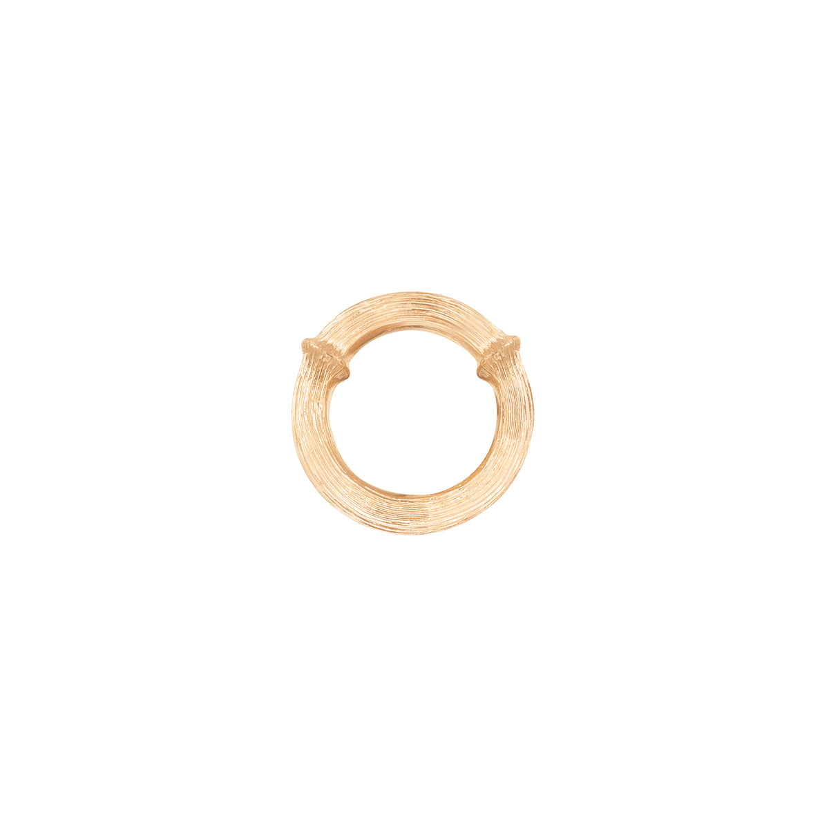 Nature Ohrring aus 18K Gold-Anhänger
