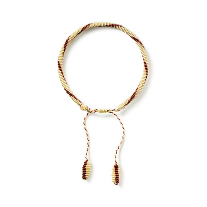 Life Seashell Red & Yellow 18K Gold Bracelet