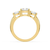 Three Diamonds 14K Gold Ring