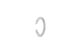 Alliance 14K White Gold Ear Cuff w. Lab-Grown Diamonds