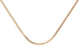 Curb Chain 14K Gold Necklace