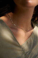 Curb Chain 14K Gold Necklace