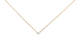 Diamond Heart 14K Gold Necklace