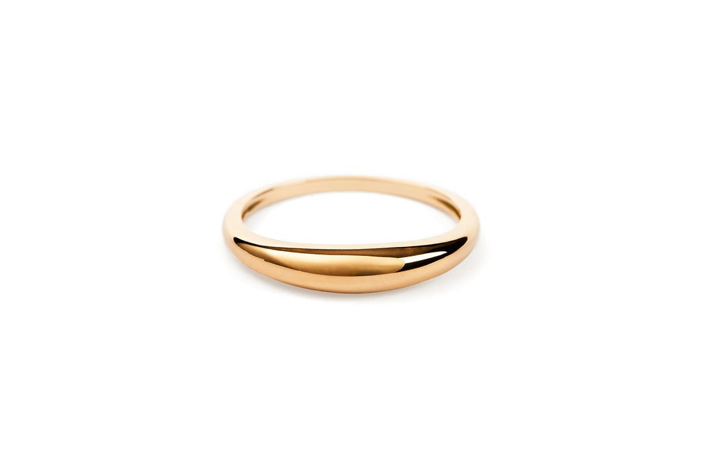 Dome 14K Gold Ring