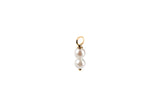 akind doublepearlhoopcharm studio