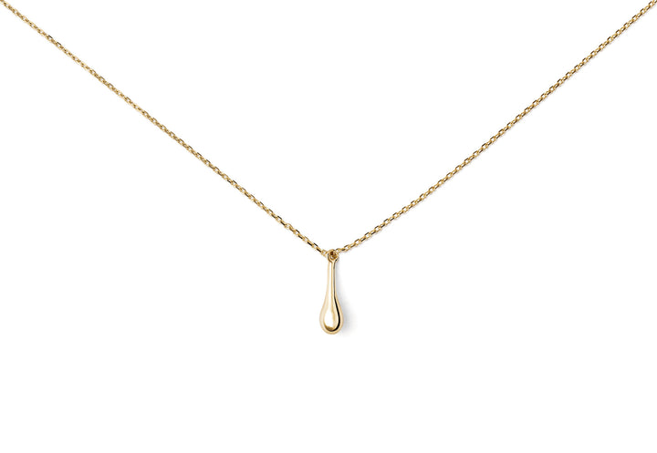 Drop 14K Gold Necklace