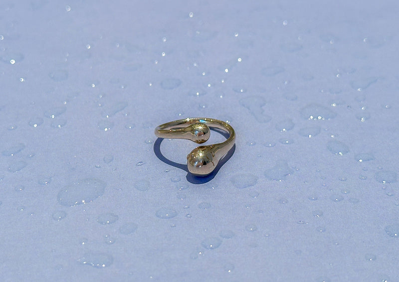 Drop 14K Guld Ring